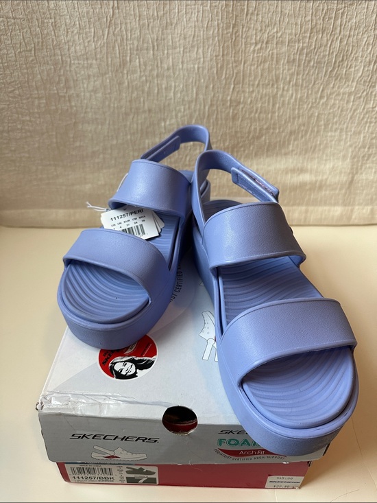 Skechers Shoes - Skechers Periwinkle Foamies Platform Sandals for Women Size 7